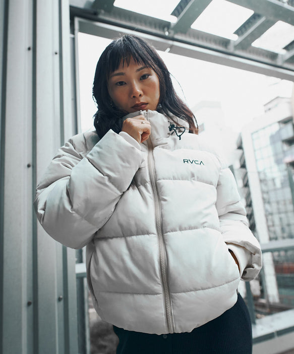 RVCA ウィメンズ BALANCE PUFFER 軽量高機能中綿 ジャケット 【2026年秋冬モデル】