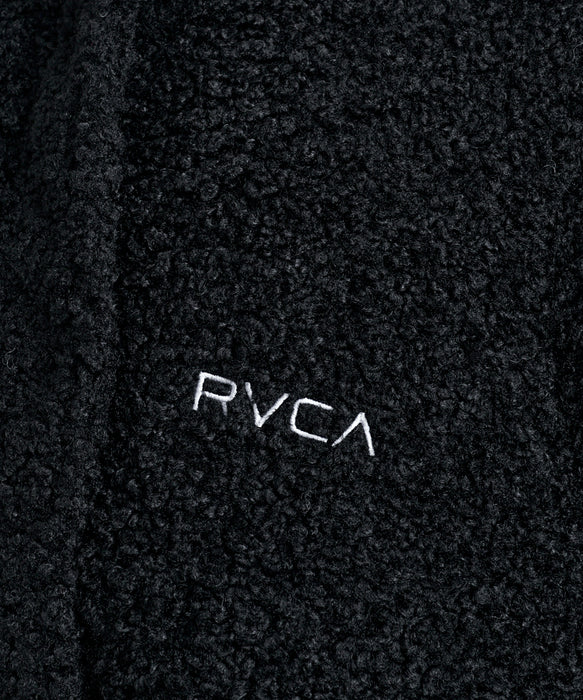 RVCA ウィメンズ FAUX FUR SHORT PUFFER JACKET ジャケット 【2026年秋冬モデル】 BLK / L