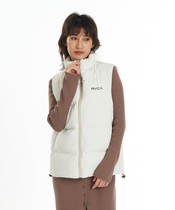 RVCA ウィメンズ BALANCE PUFFER VEST 軽量高機能中綿 ベスト 【2026年秋冬モデル】
