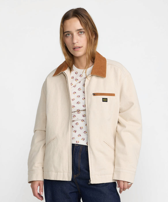 RVCA ウィメンズ MICHIGAN MECHANICS JACKET ジャケット 【2026年秋冬モデル】 NAT / S