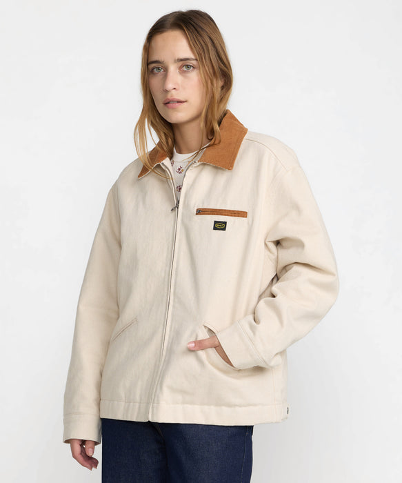RVCA ウィメンズ MICHIGAN MECHANICS JACKET ジャケット 【2026年秋冬モデル】 NAT / S