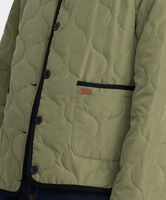 RVCA ウィメンズ HUDSON REVERSIBLE LINER JACKET ジャケット 【2026年秋冬モデル】 OLV / S