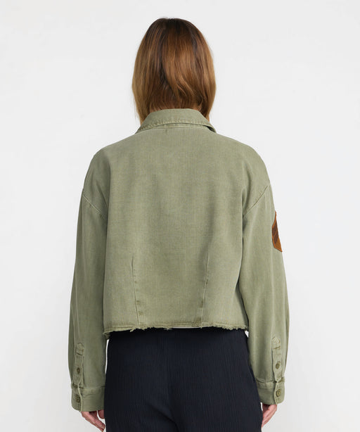 RVCA ウィメンズ RESERVE LS OVERSHIRT 長袖シャツ 【2026年秋冬モデル】 OLV / S