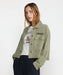 RVCA ウィメンズ RESERVE LS OVERSHIRT 長袖シャツ 【2026年秋冬モデル】 OLV / S