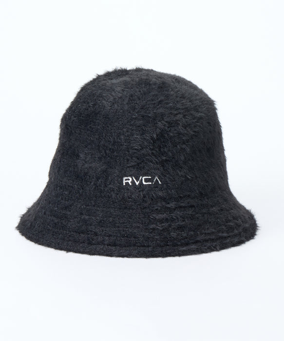 RVCA ウィメンズ RVCA FUR HAT ハット 【2026年秋冬モデル】 BLK / F