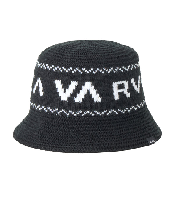 RVCA ウィメンズ CROCHE GRANMA KNIT HAT ハット 【2026年秋冬モデル】 BLK / F