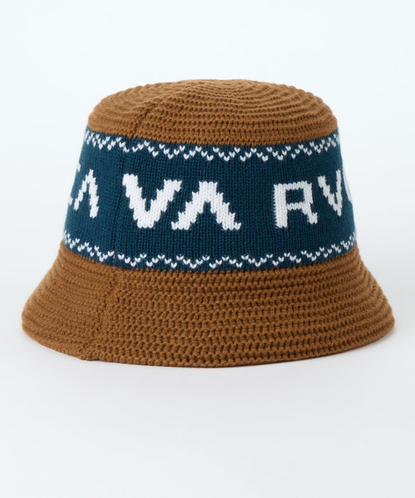 RVCA ウィメンズ CROCHE GRANMA KNIT HAT ハット 【2026年秋冬モデル】 BRW / F