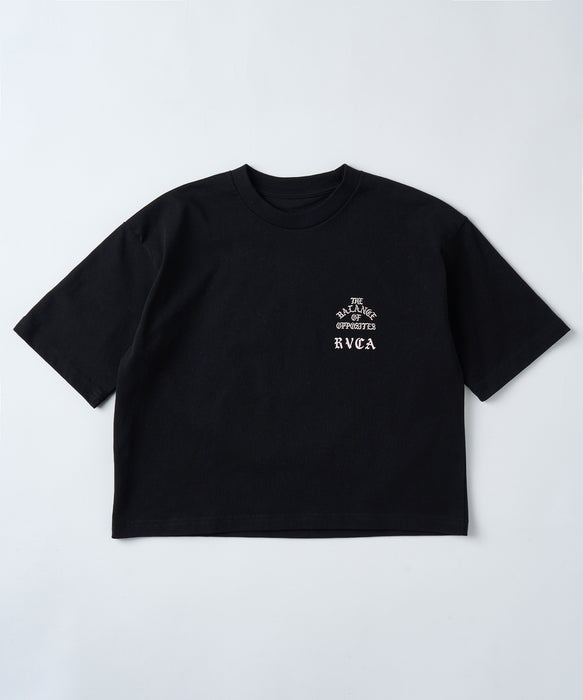 RVCA キッズ ガールズ OLD E BOX RVCA SS GIRLS Tシャツ 【2026年春夏モデル】