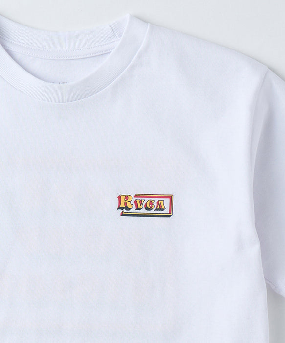RVCA キッズ ガールズ CROPPED FLOWER SS GIRLS Tシャツ 【2026年春夏モデル】