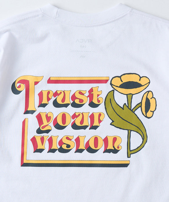 RVCA キッズ ガールズ CROPPED FLOWER SS GIRLS Tシャツ 【2026年春夏モデル】