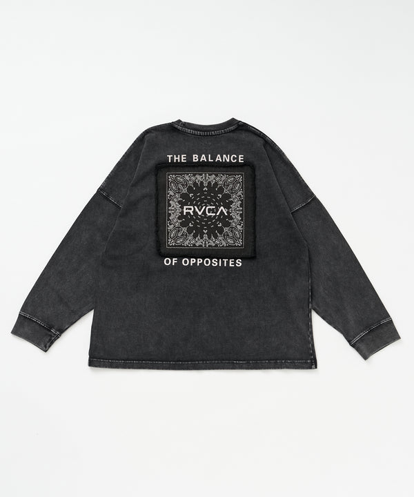 RVCA 童裝 BANDANA BALANCE CRAST LT 長袖T恤 【2026年秋冬款】