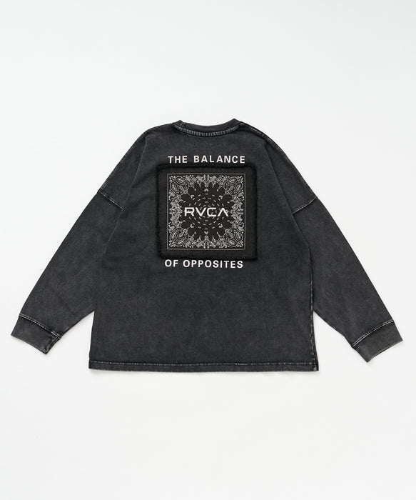 RVCA キッズ BANDANA BALANCE CRAST LT ロンT 【2026年秋冬モデル】