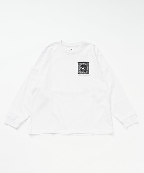 RVCA キッズ BANDANA BALANCE CRAST LT ロンT 【2026年秋冬モデル】
