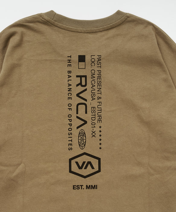 RVCA キッズ STRAIGHT HEX LT ロンT 【2026年秋冬モデル】