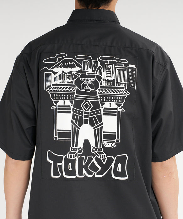 RVCA メンズ LIONS TOKYO EDITION SHIRT 半袖シャツ 【2026年夏モデル】