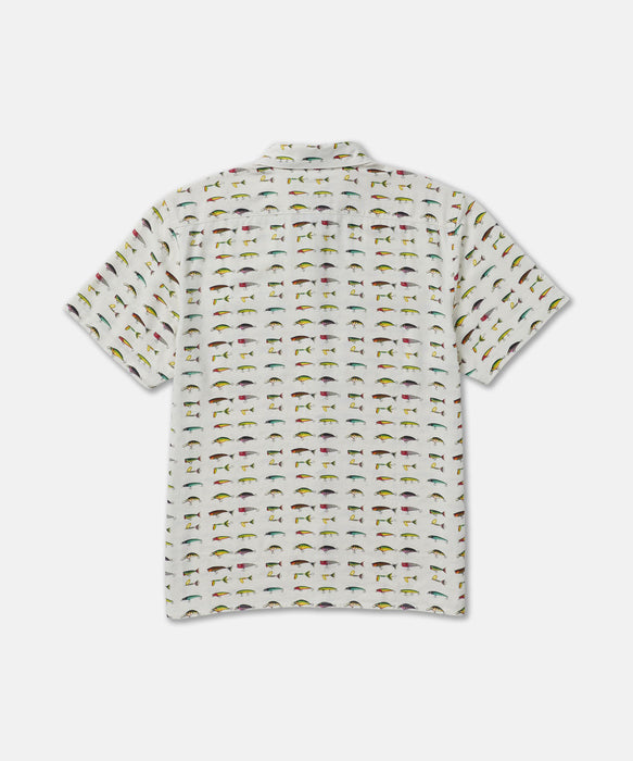 【SALE】RVCA メンズ TACKLE SHOP SS 半袖シャツ 【2026年夏モデル】