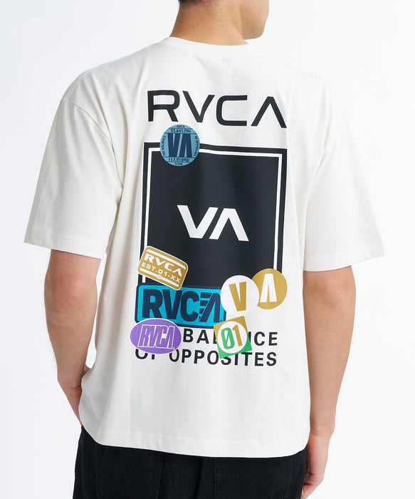 接続冷感】RVCA メンズ VACATION TAG BOX Tシャツ 【2026年夏モデル】