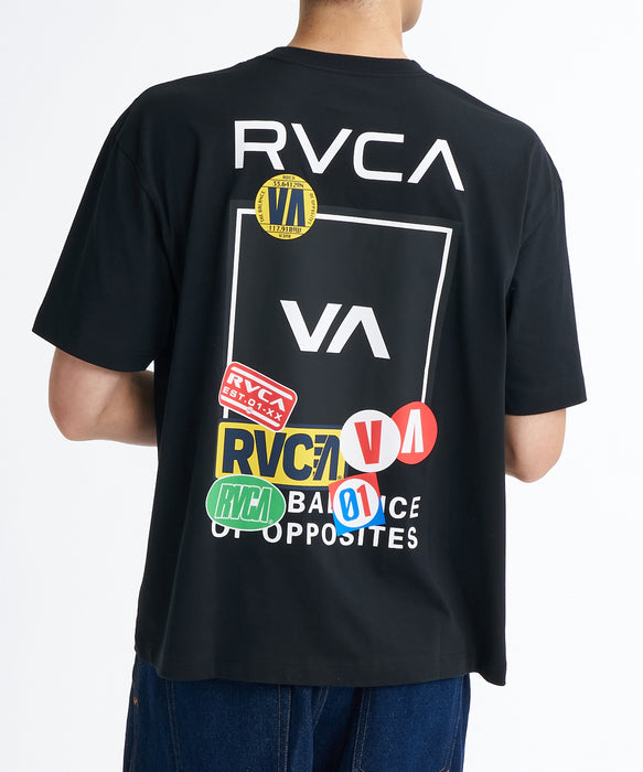接続冷感】RVCA メンズ VACATION TAG BOX Tシャツ 【2026年夏モデル】