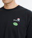 RVCA メンズ VACATION TAG BOX Tシャツ 【2026年夏モデル】 BLK / XL
