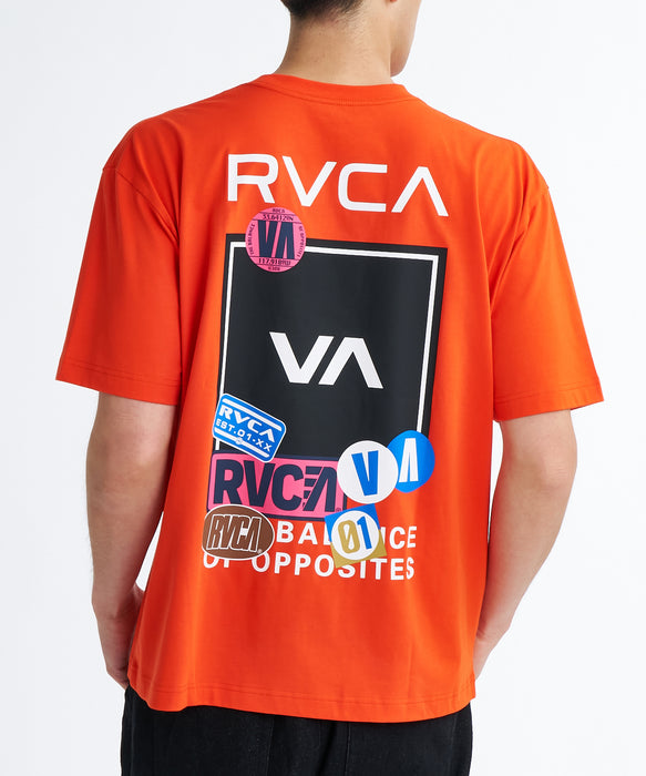 接続冷感】RVCA メンズ VACATION TAG BOX Tシャツ 【2026年夏モデル】