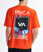 RVCA メンズ VACATION TAG BOX Tシャツ 【2026年夏モデル】 RHB / XL