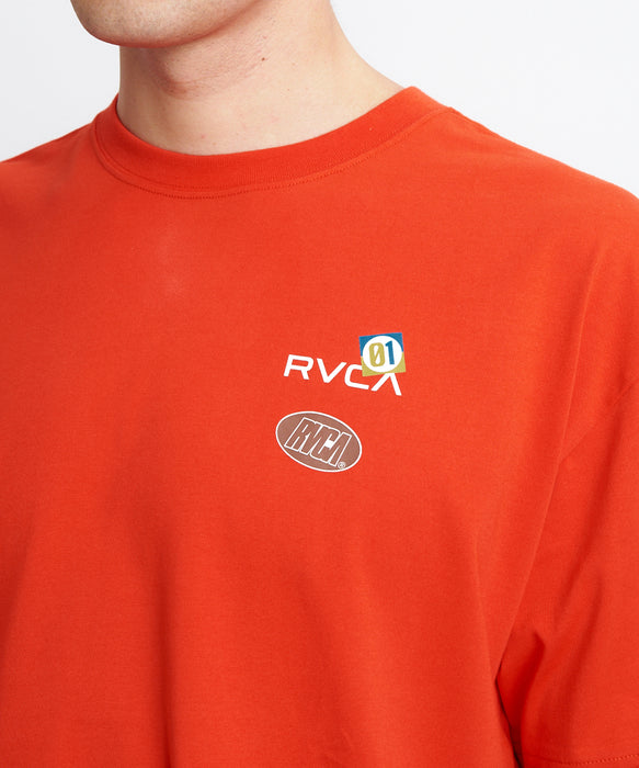 接続冷感】RVCA メンズ VACATION TAG BOX Tシャツ 【2026年夏モデル】