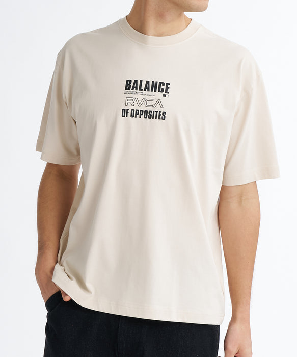 RVCA メンズ UNCUFF Tシャツ 【2026年夏モデル】 CER / XL