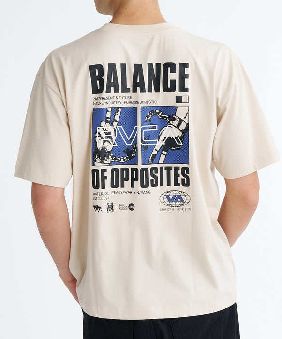 RVCA メンズ UNCUFF Tシャツ 【2026年夏モデル】 CER / XL