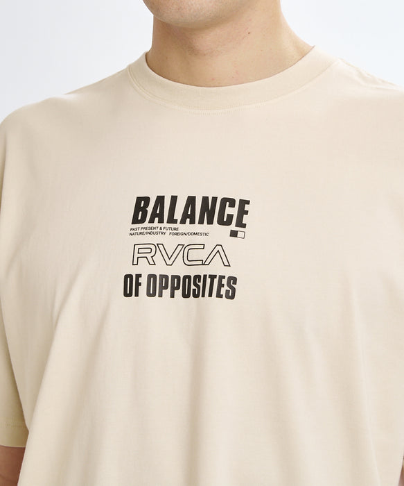 RVCA メンズ UNCUFF Tシャツ 【2026年夏モデル】 CER / XL