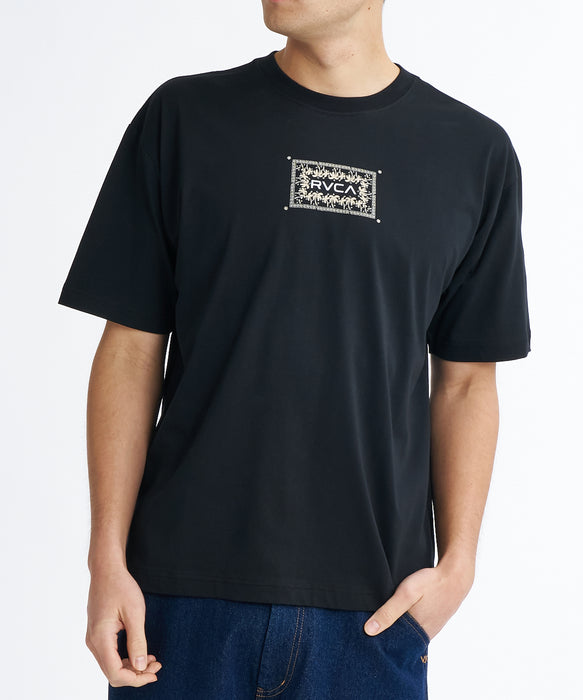 RVCA メンズ EXOTIC BOX TEE Tシャツ 【2026年夏モデル】 BLK / XL