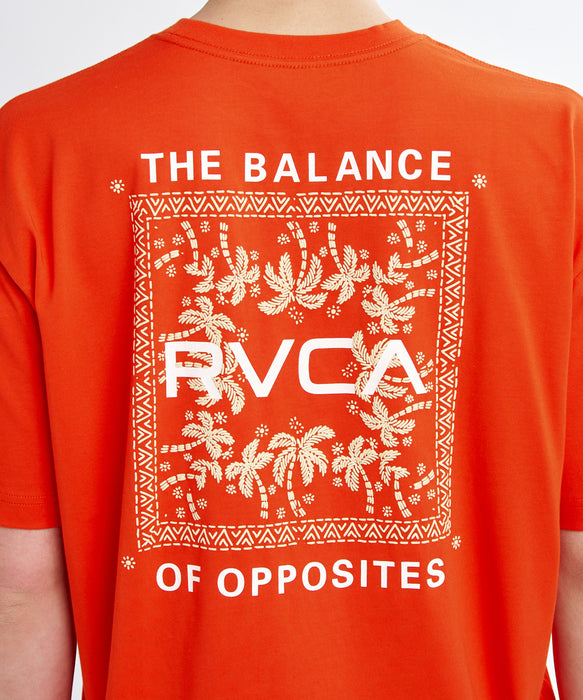 RVCA メンズ EXOTIC BOX TEE Tシャツ 【2026年夏モデル】 RHB / XL