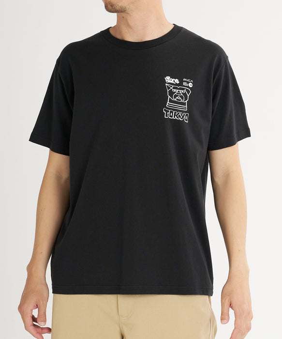 RVCA メンズ MECHA HACHIKO TOKYO TEE Tシャツ 【2026年夏モデル】