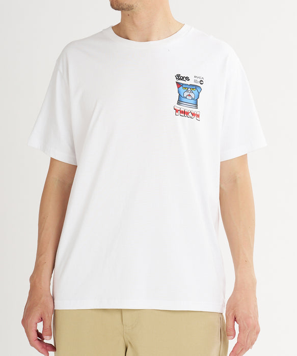 RVCA メンズ MECHA HACHIKO TOKYO TEE Tシャツ 【2026年夏モデル】