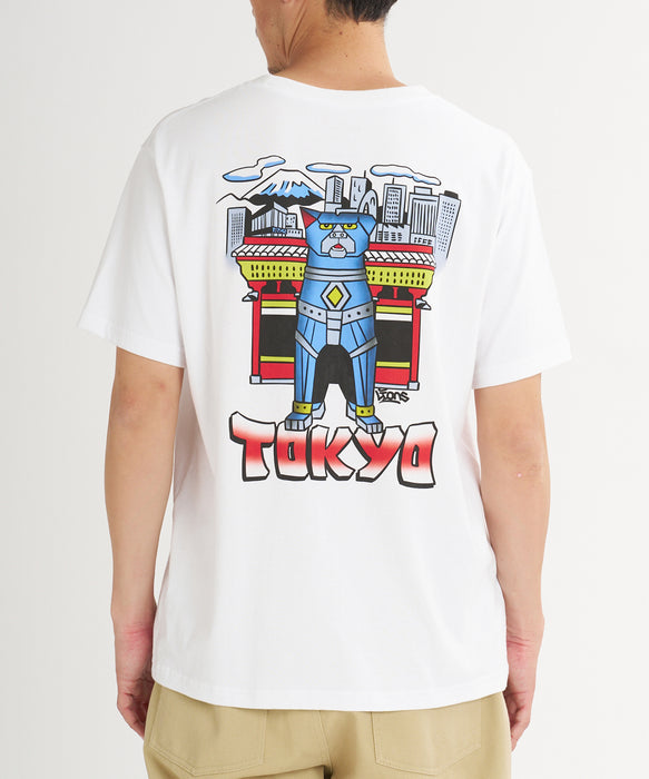 RVCA メンズ MECHA HACHIKO TOKYO TEE Tシャツ 【2026年夏モデル】