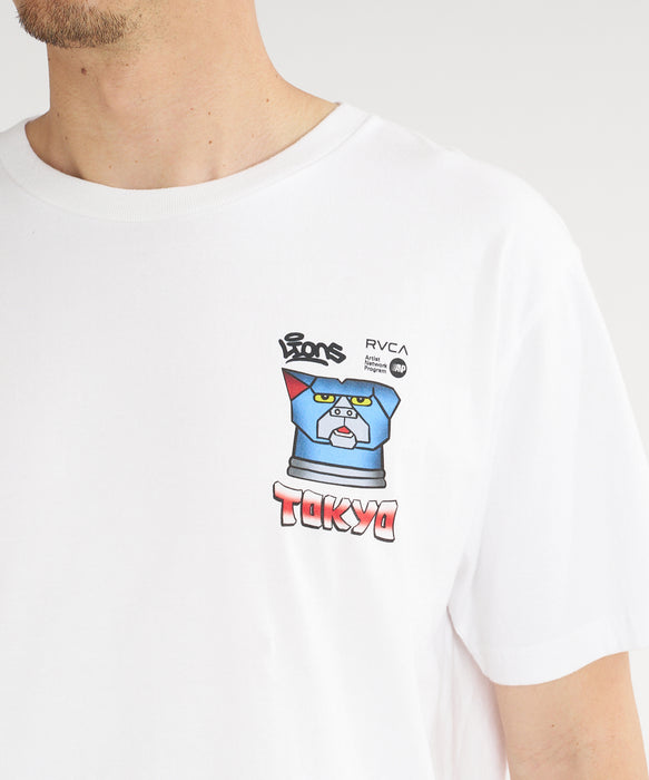 RVCA メンズ MECHA HACHIKO TOKYO TEE Tシャツ 【2026年夏モデル】