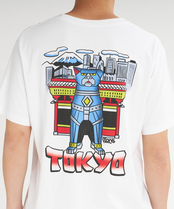 RVCA メンズ MECHA HACHIKO TOKYO TEE Tシャツ 【2026年夏モデル】