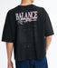 RVCA メンズ BALANCE TOUR SUPER WIDE ST Tシャツ 【2026年夏モデル】 BLK / XL
