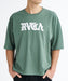RVCA メンズ SUPER WIDE OE LOGO ST Tシャツ 【2026年夏モデル】 JAD / XL