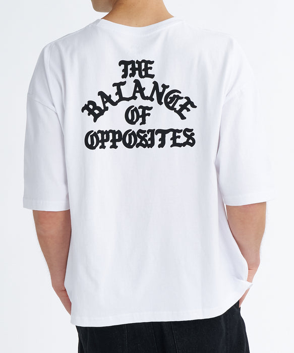 RVCA メンズ SUPER WIDE OE LOGO ST Tシャツ 【2026年夏モデル】 WHT / XL