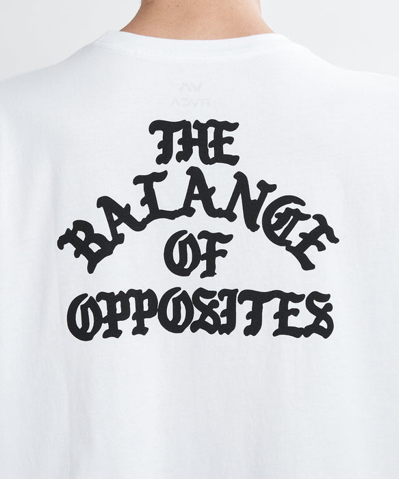 RVCA メンズ SUPER WIDE OE LOGO ST Tシャツ 【2026年夏モデル】 WHT / XL
