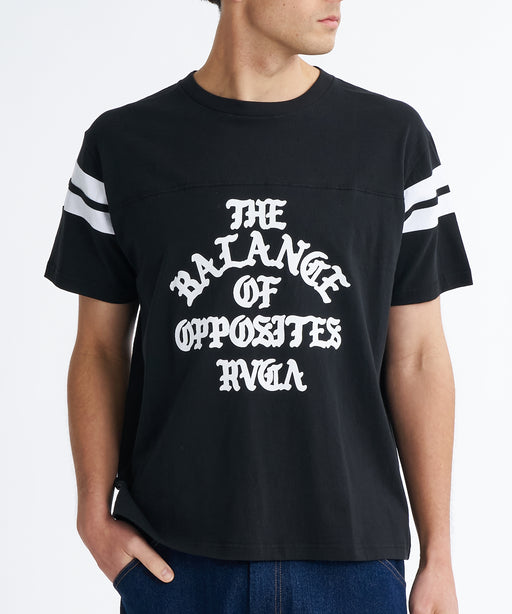 RVCA メンズ BALANCE GAME ST Tシャツ 【2026年夏モデル】 BLK / XL