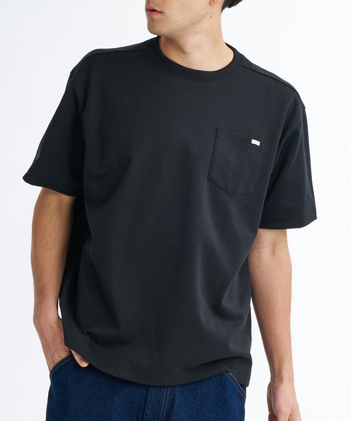 RVCA メンズ TECH PILE ST Tシャツ 【2026年夏モデル】 BLK / XL