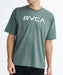 RVCA メンズ TECH BIG RVCA Tシャツ 【2026年夏モデル】 JAD / XL