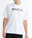 RVCA メンズ TECH BIG RVCA Tシャツ 【2026年夏モデル】 WHT / XL