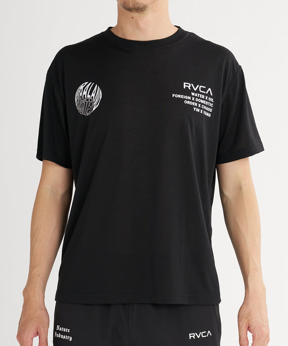 RVCA SPORT メンズ YIN AND YAN BALANCE VENT TEE Tシャツ 【2026年夏モデル】
