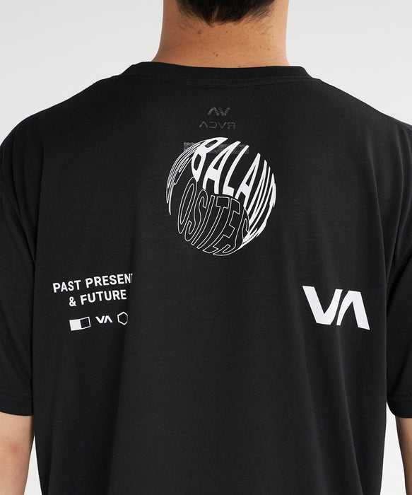 RVCA SPORT メンズ YIN AND YAN BALANCE VENT TEE Tシャツ 【2026年夏モデル】