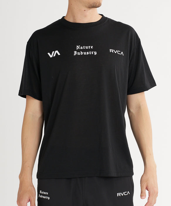 RVCA SPORT メンズ NATUR AND INDUSTRY VENT SS Tシャツ 【2026年夏モデル】