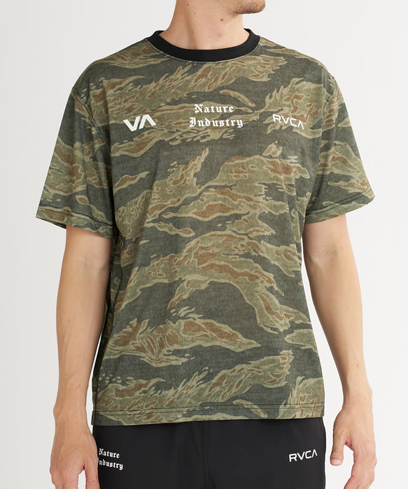 RVCA SPORT メンズ NATUR AND INDUSTRY VENT SS Tシャツ 【2026年夏モデル】