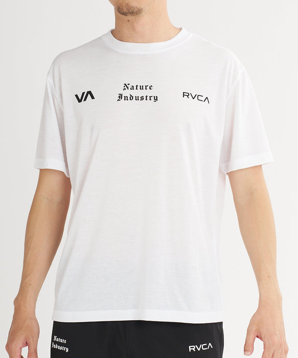RVCA SPORT メンズ NATUR AND INDUSTRY VENT SS Tシャツ 【2026年夏モデル】
