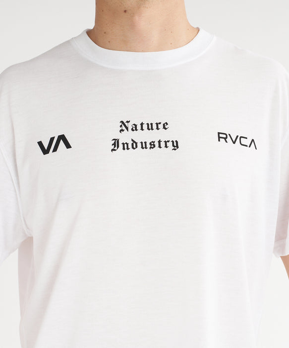 RVCA SPORT メンズ NATUR AND INDUSTRY VENT SS Tシャツ 【2026年夏モデル】